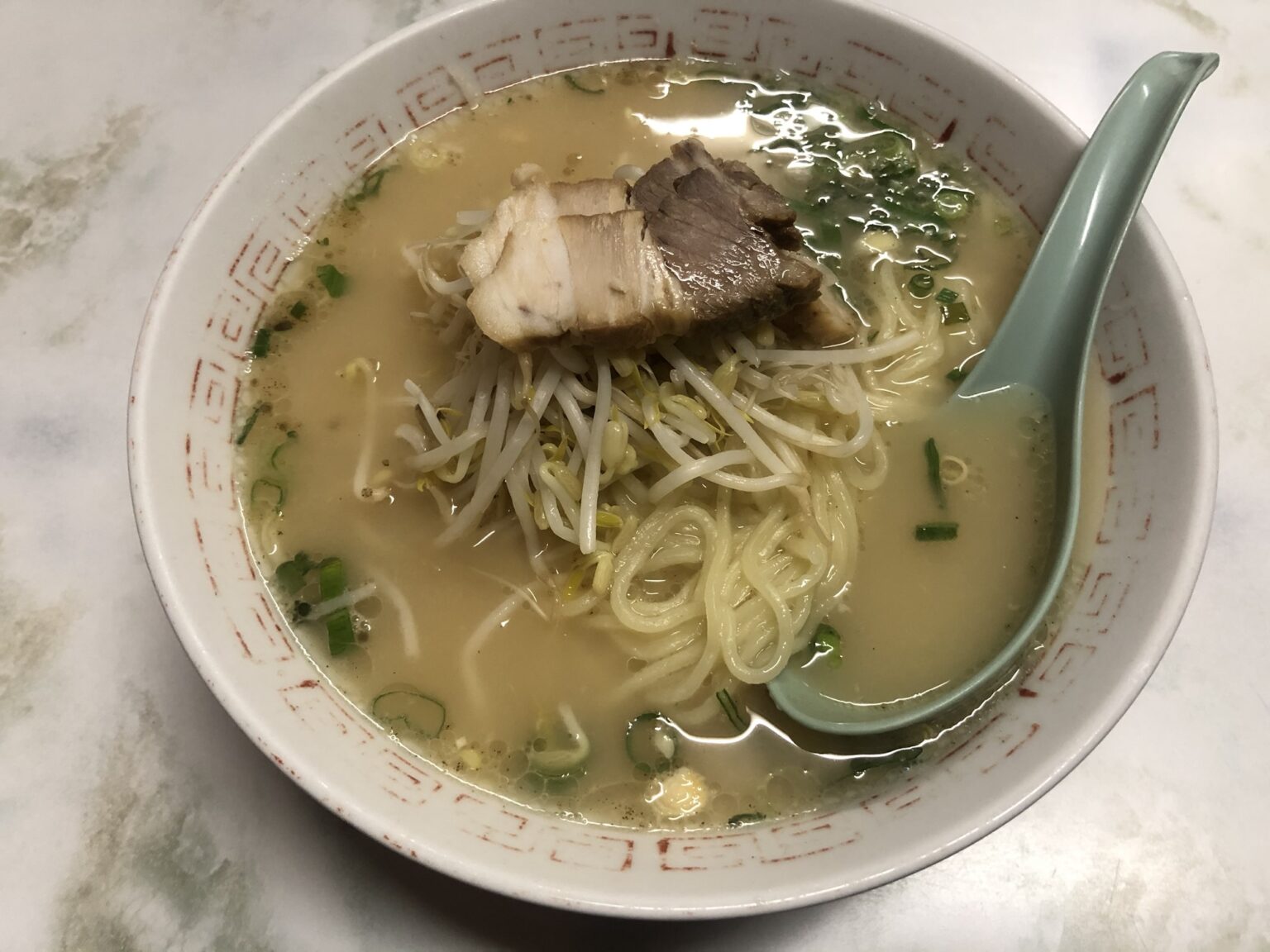 めんめん亭のラーメン