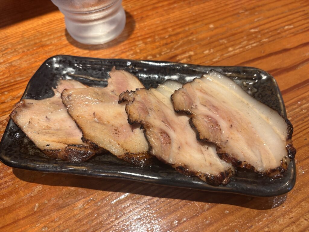 霧島高原ロイヤルポークの炙りチャーシュー