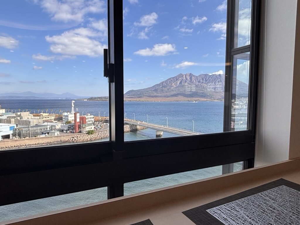展望レストラン桜島ビュー