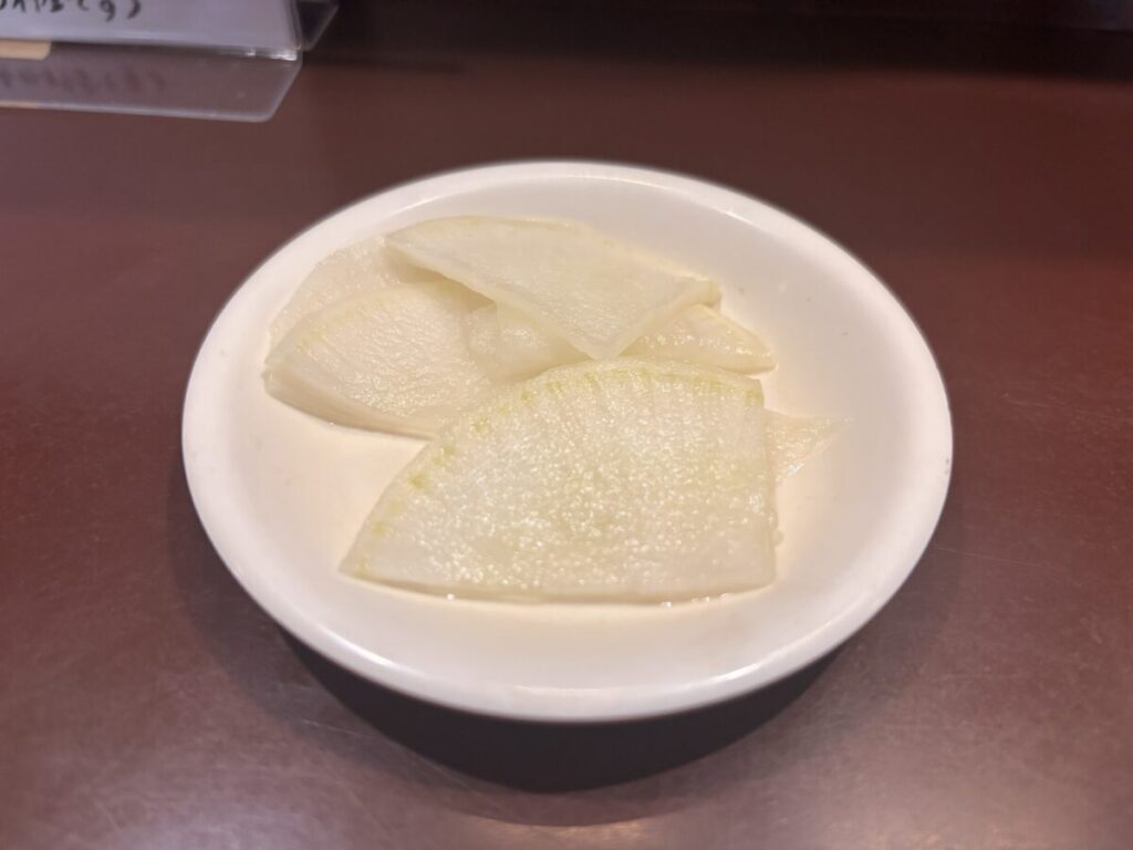 えびすラーメン お漬物