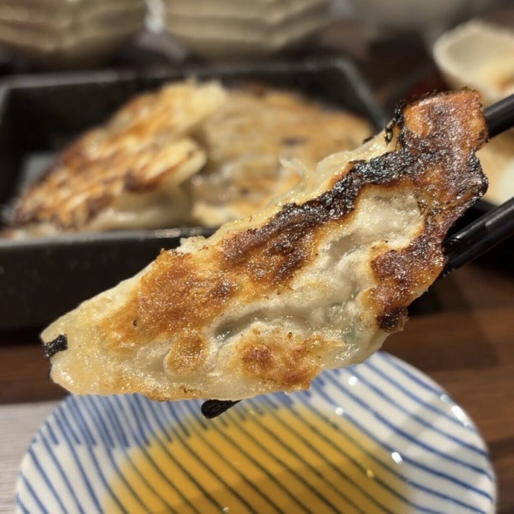 月と桷 黒豚餃子1