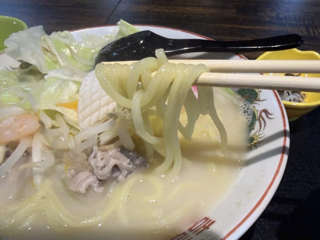 鹿児島市役所 地下食堂 ちゃんぽん 麺